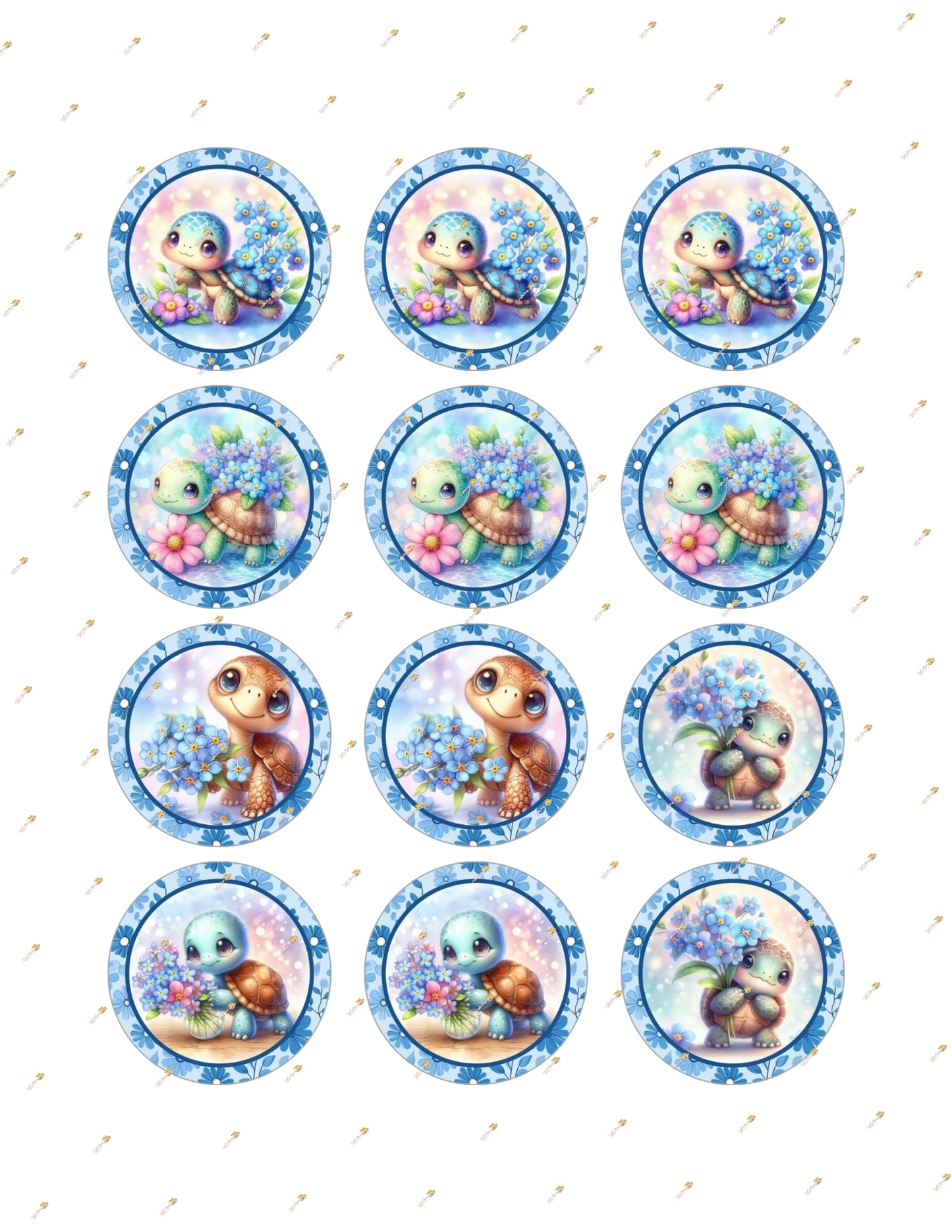 Flower Turtle Collection