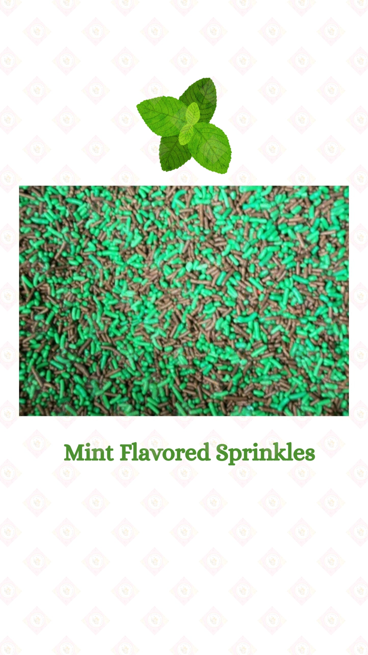 Mint Flavored Sprinkles