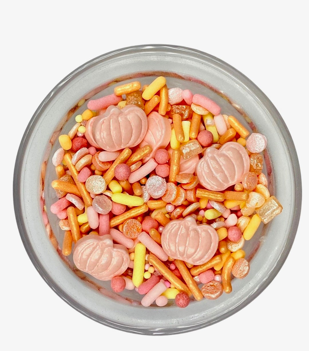 Blush Pumpkin Sprinkle Mix – Pastel Fall Sprinkles for Autumn Baking & Thanksgiving Treats