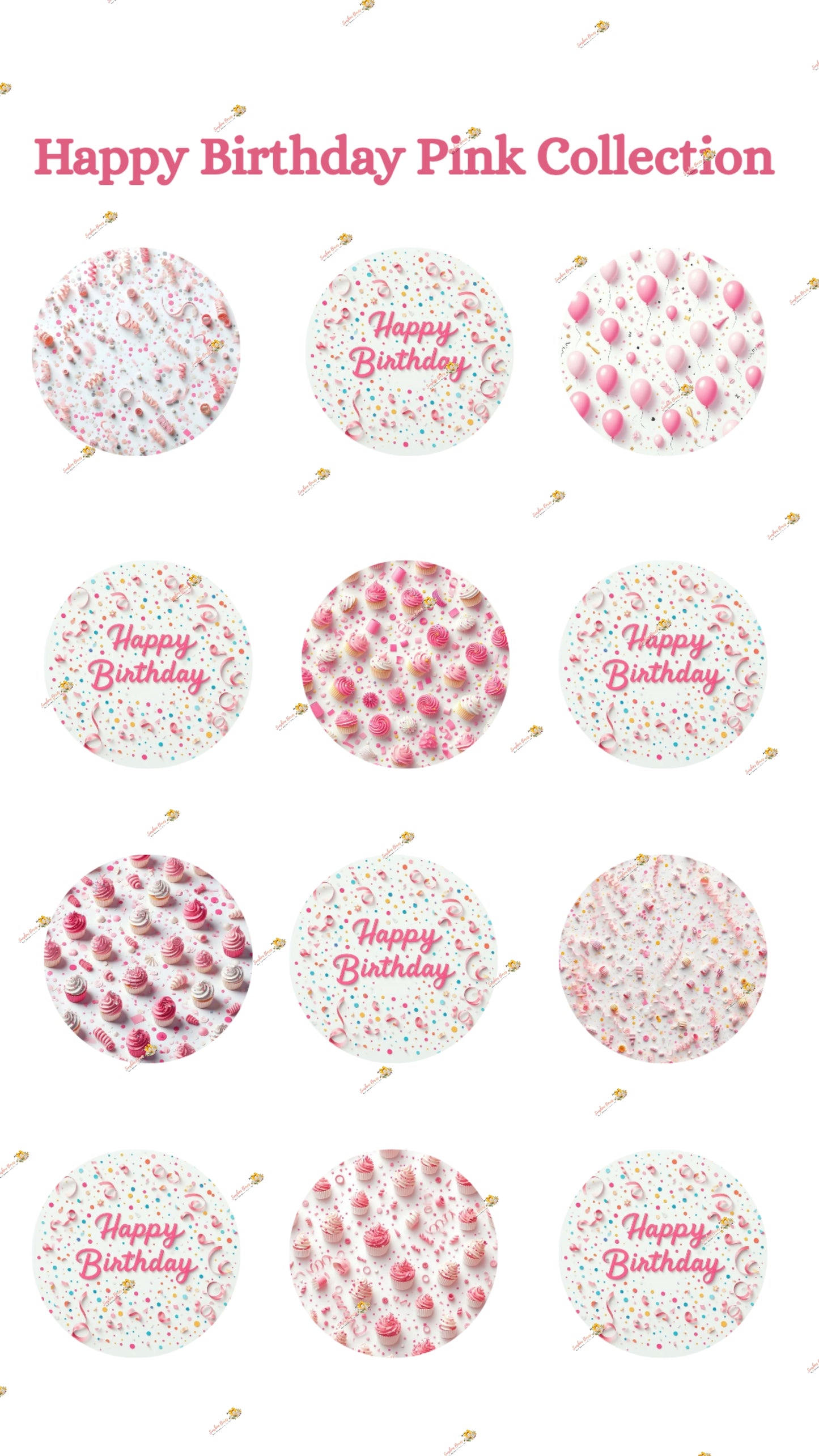 Happy Birthday Pink Collection
