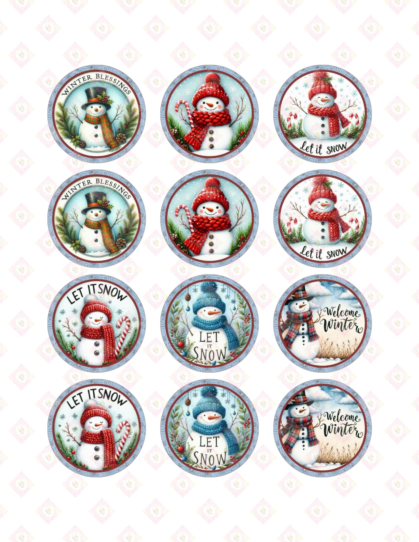 Snowman Collection 7