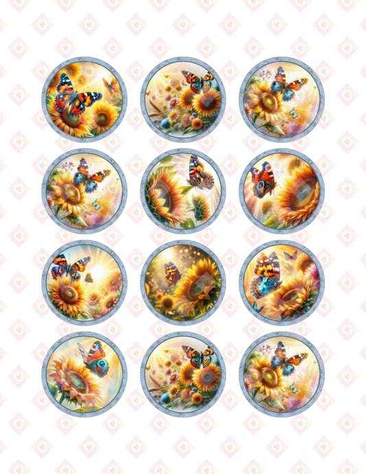 Butterfly and Sunflower Collection