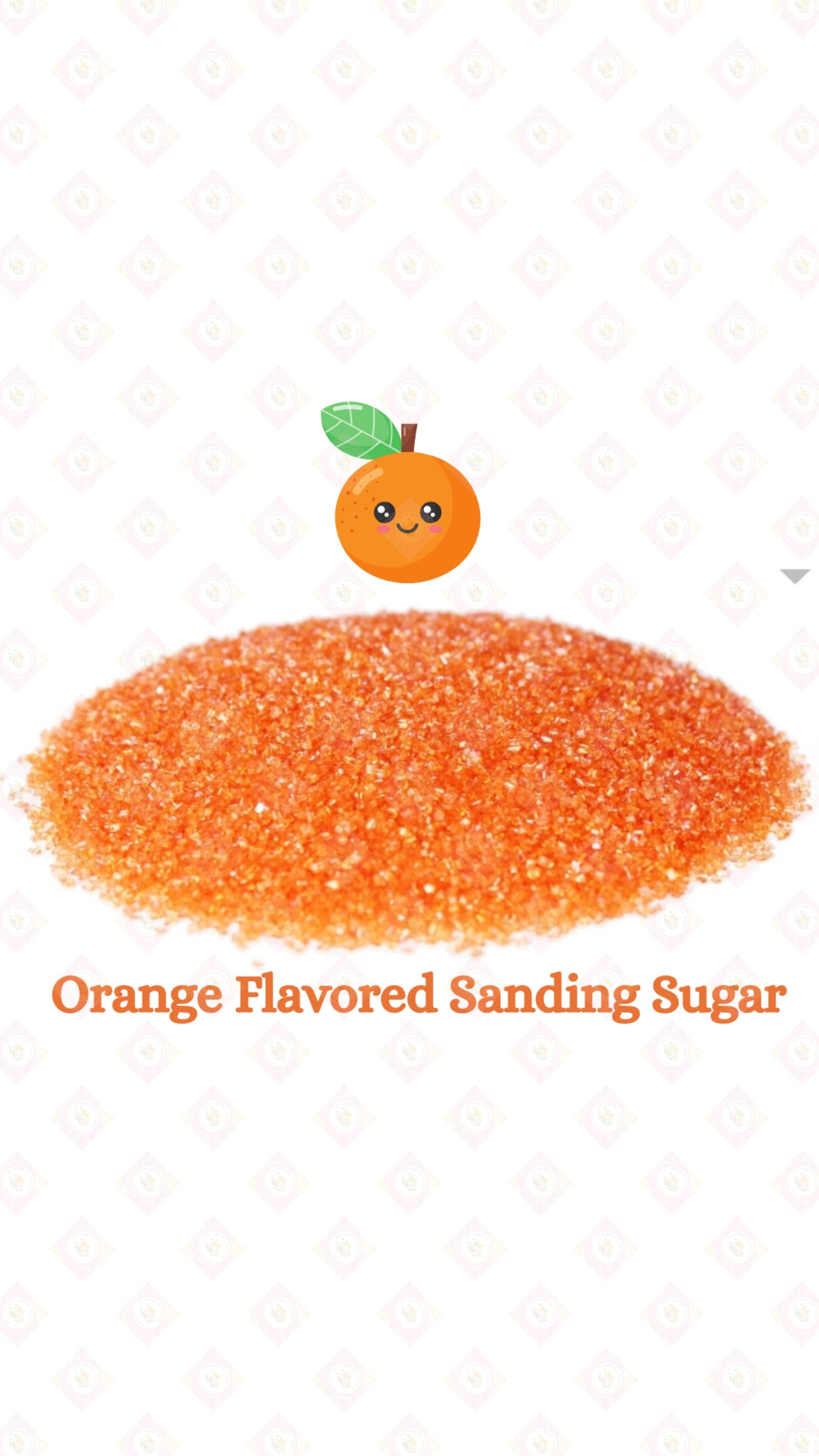 Orange Flavored Sanding Sugar