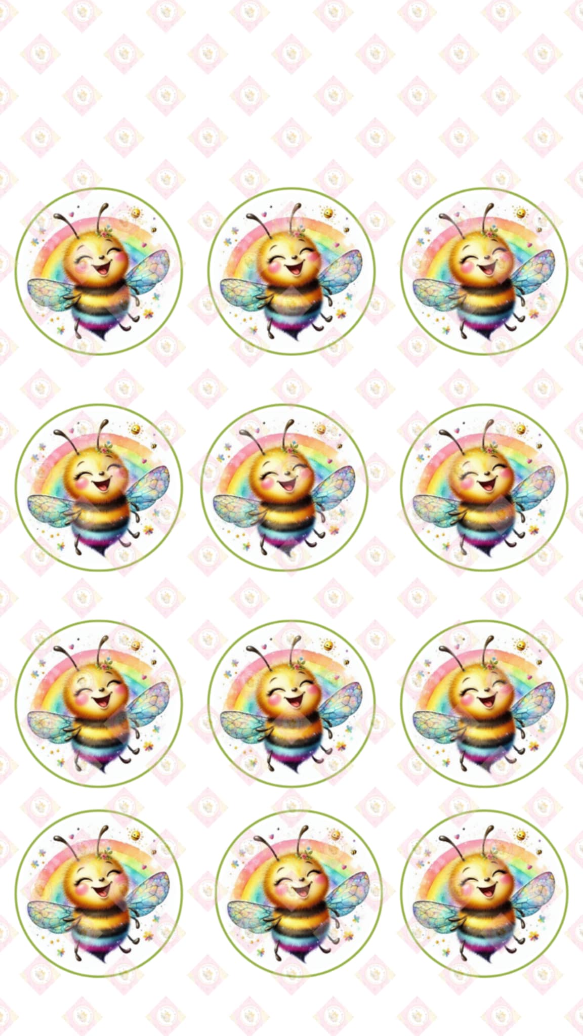 Rainbow Bee Collection