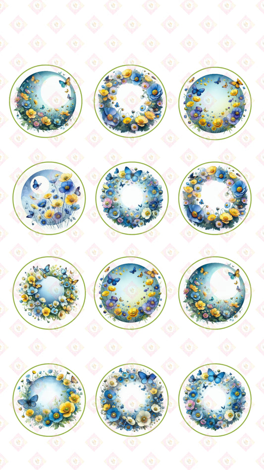 Blue Butterfly Collection