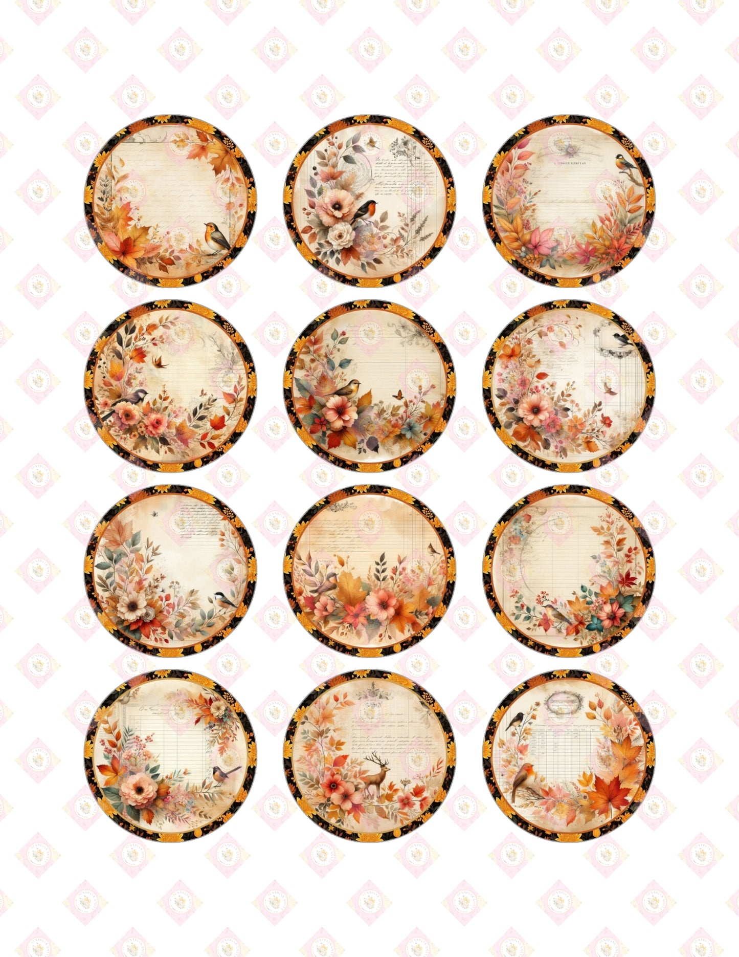 Fall Flowers Collection