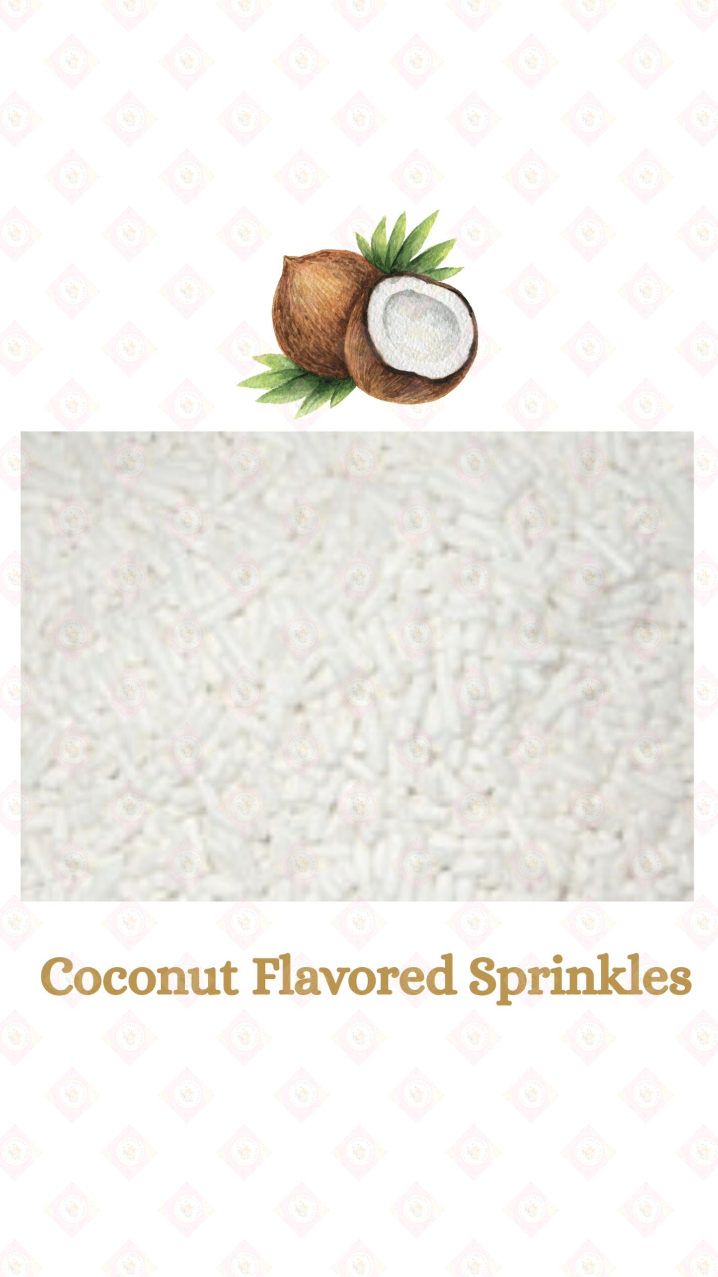 Coconut Flavored Sprinkles