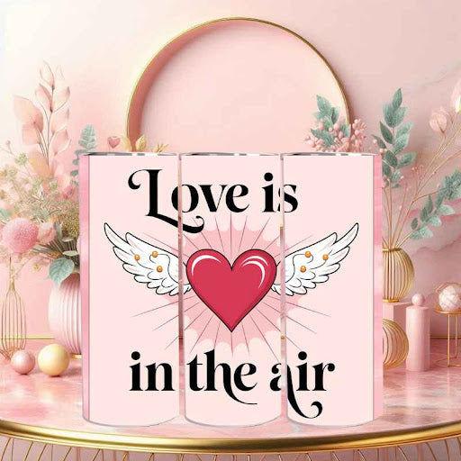 Love is in the Air Tumbler - 20 oz Stainless Steel