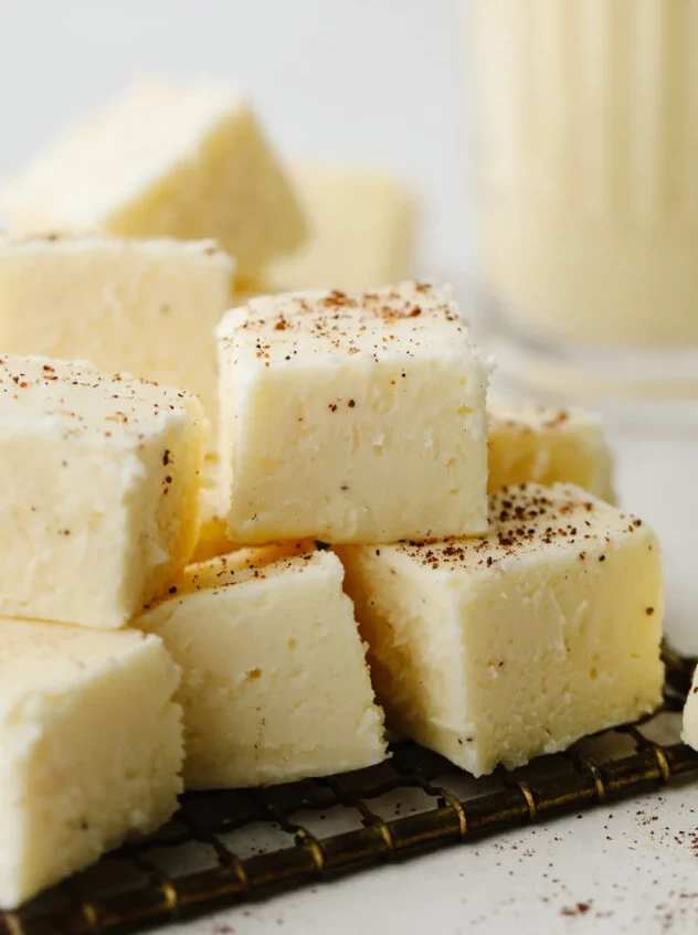 Indulge in Creamy Eggnog Fudge This Holiday Season! - Sunshine Boxes