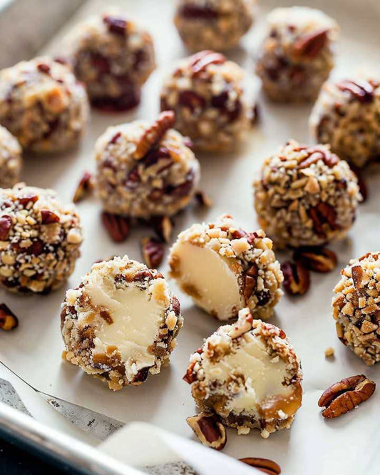 Indulge in Sweet Nostalgia: Pecan Log Truffles Recipe - Sunshine Boxes