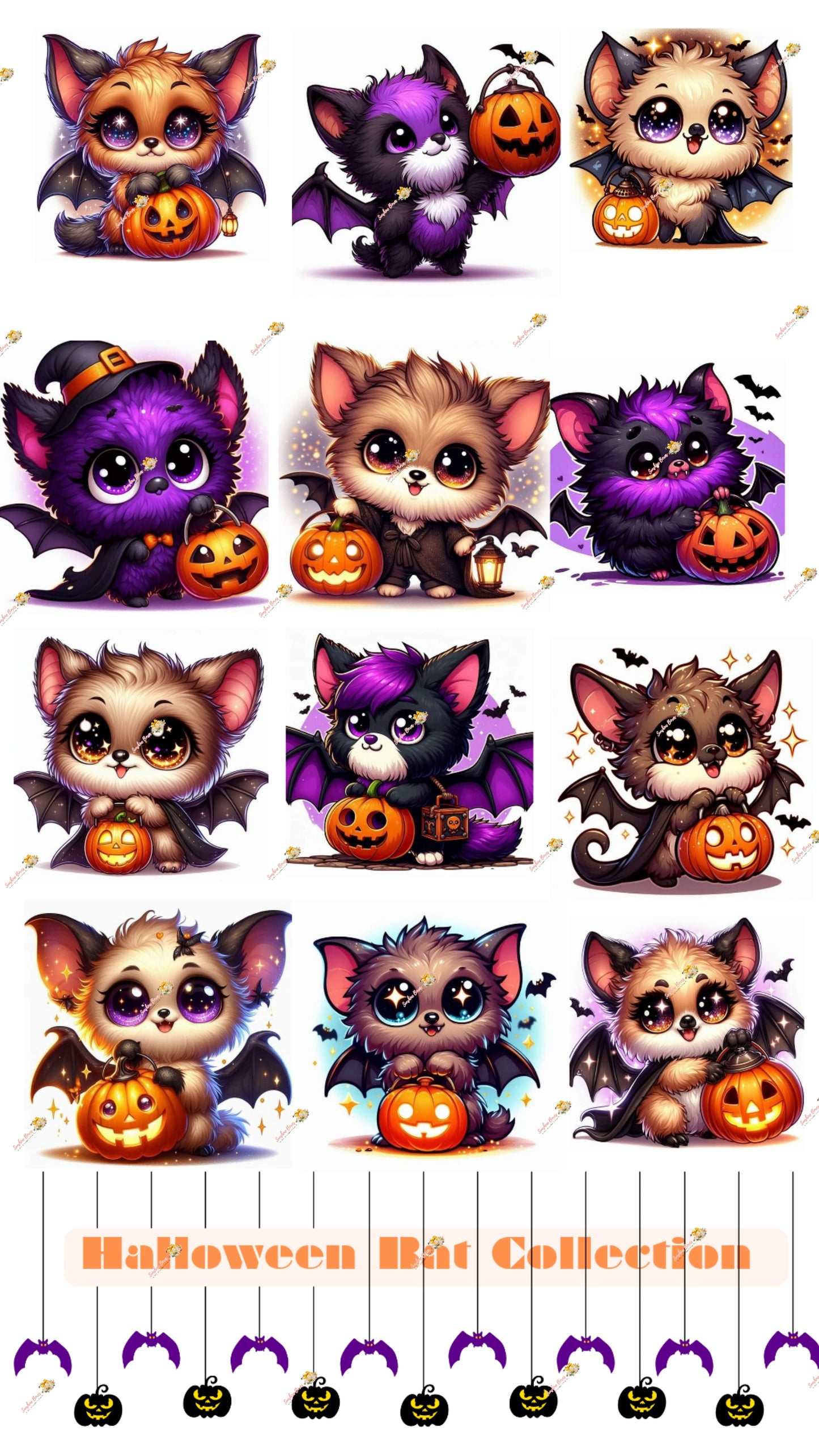 Halloween Bat Collection