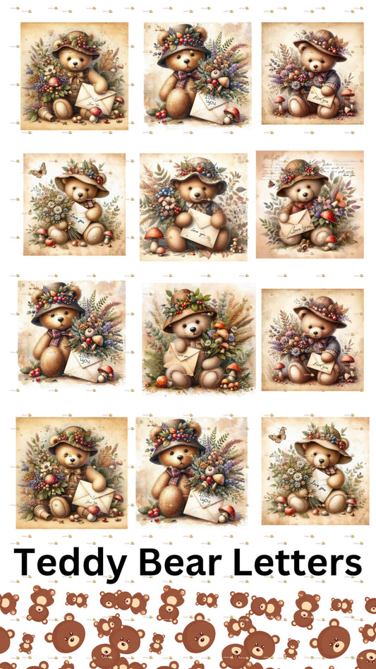 Teddy Bear Love Letter Collection