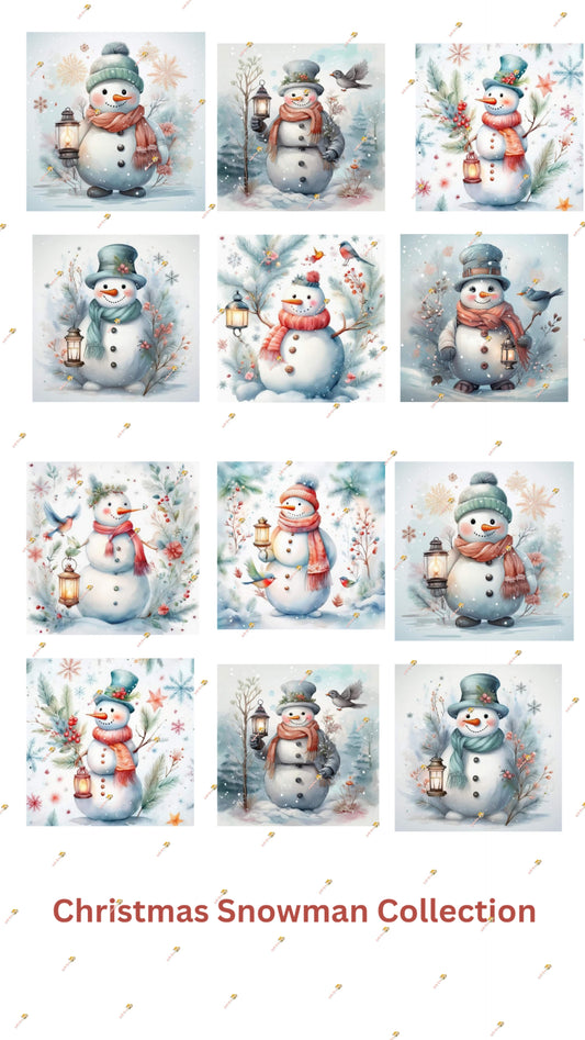 Christmas Snowman Collection