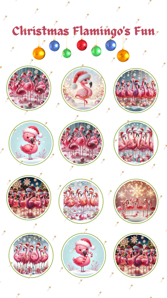 Christmas Flamingo's Collection