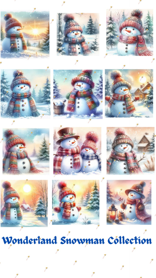 Wonderland Snowman Collection