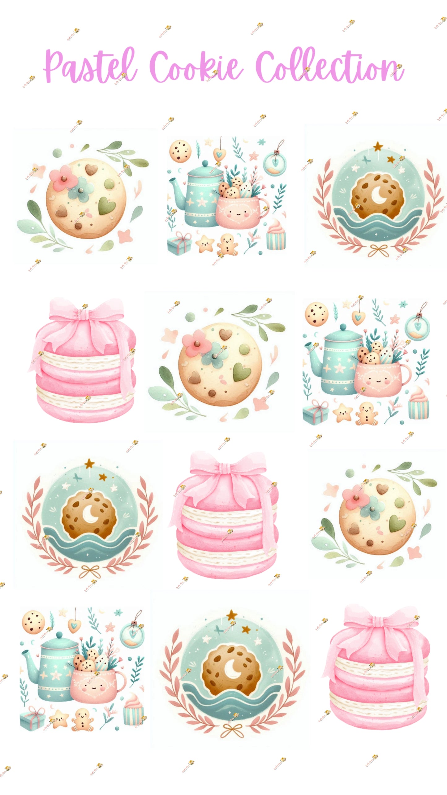 Pastel Cookie Collection