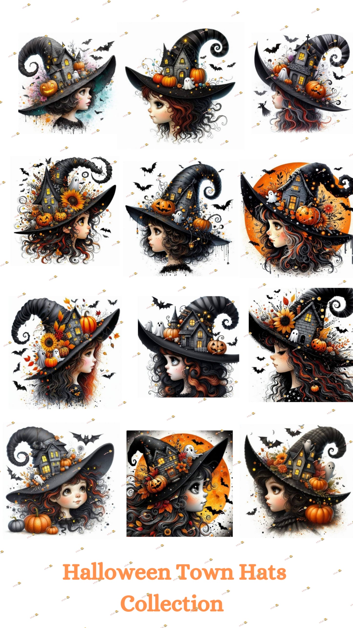 Halloween Town Hats Collection