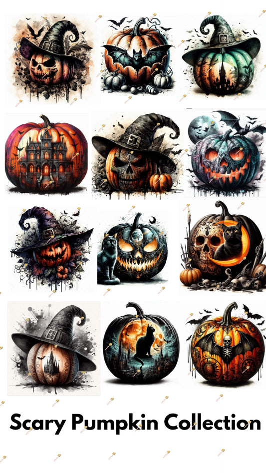 Scary Pumpkin Collection