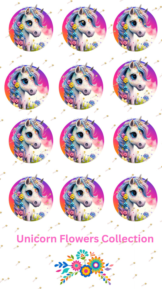 Unicorn Flowers Collection