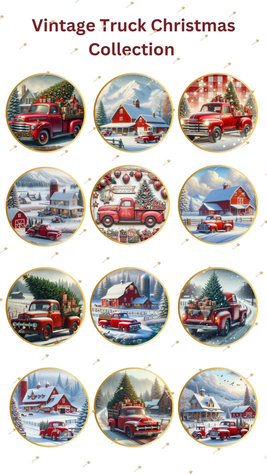 Vintage Truck Christmas Collection