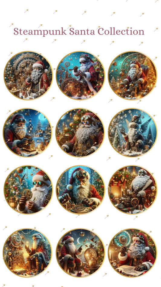 Steampunk Santa Collection