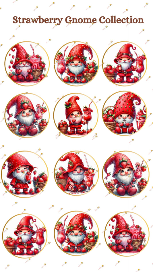 Strawberry Gnome Collection