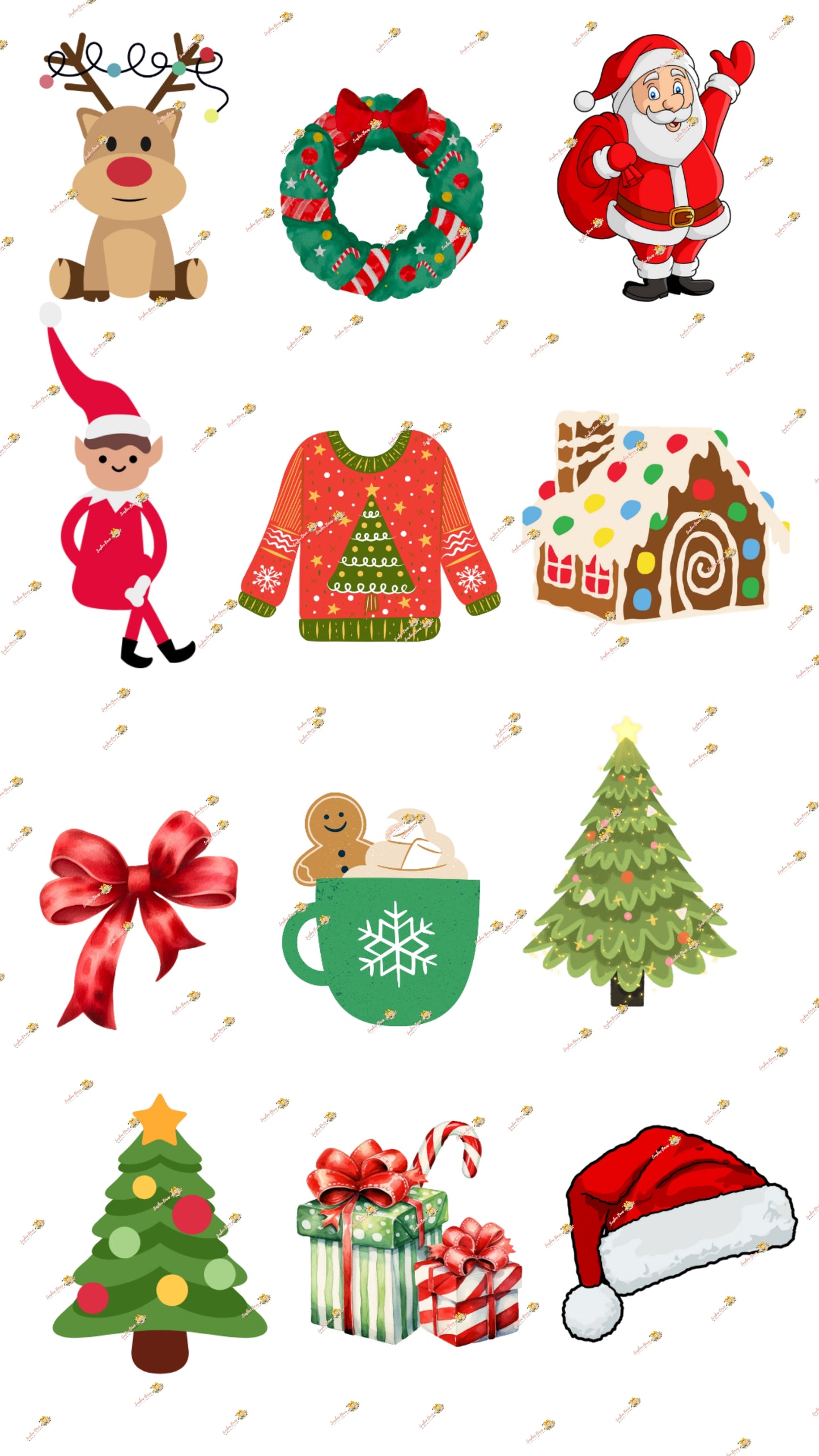 Christmas Sweater Wafer Paper Collection