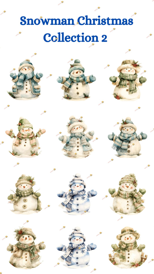 Snowman Christmas Collection 2