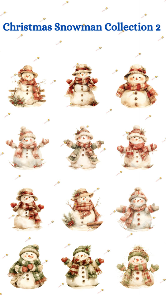 Christmas Snowman Collection 2