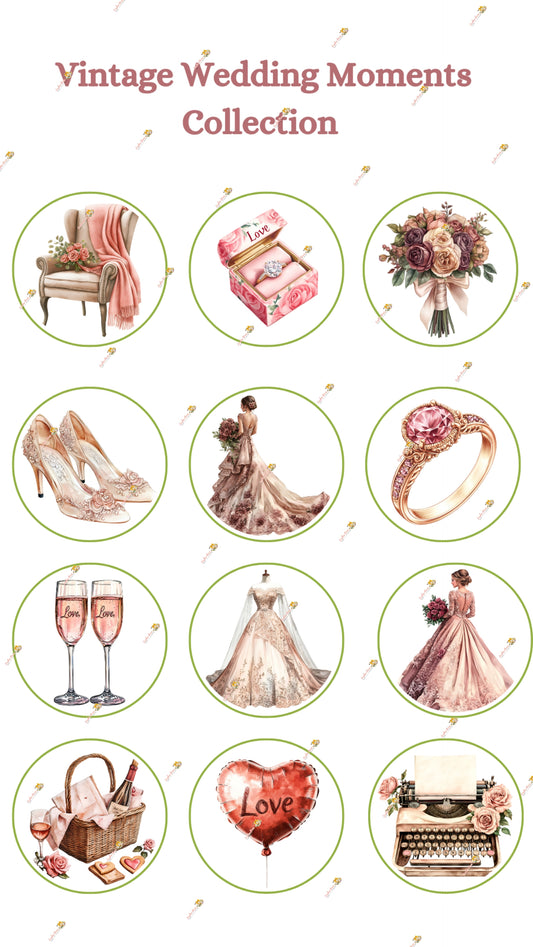 Vintage Wedding Moments Collection