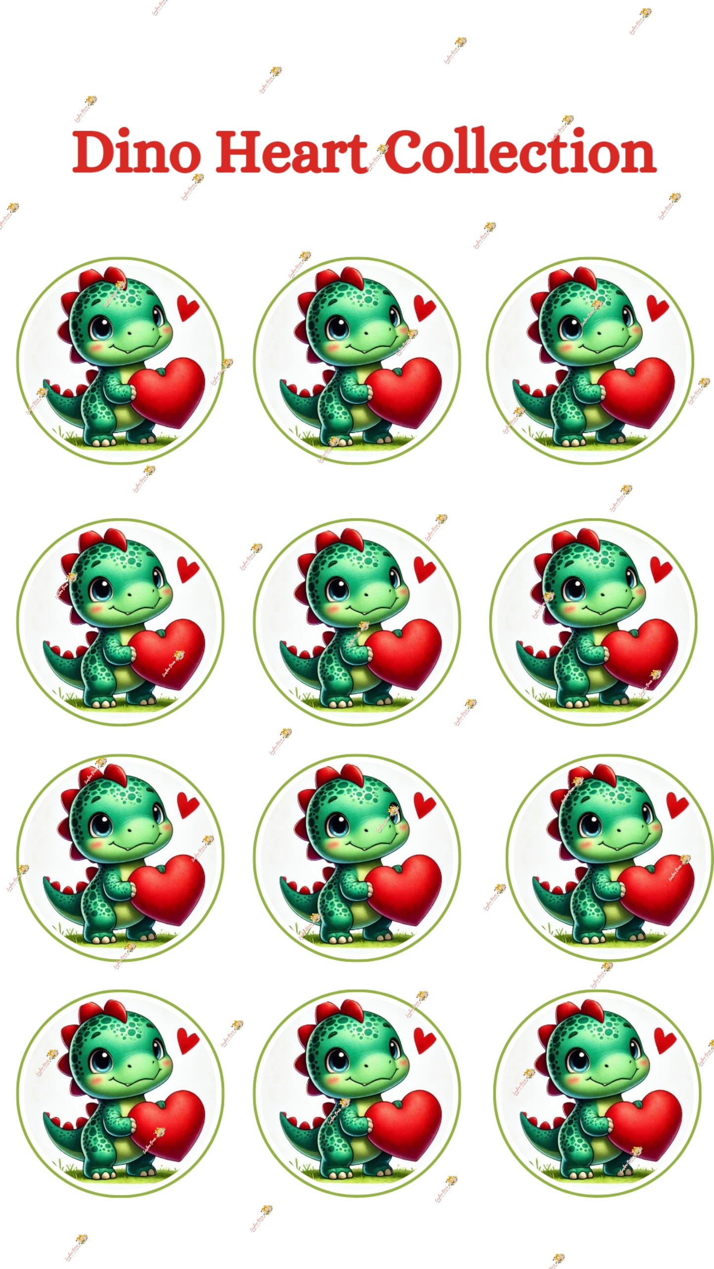 Dino Heart Collection