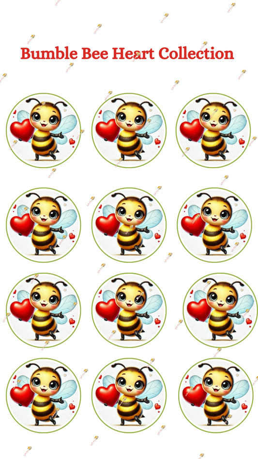 Bumble Bee Heart Collection