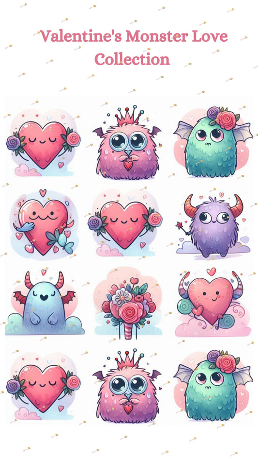 Valentine's Monster Love Collection
