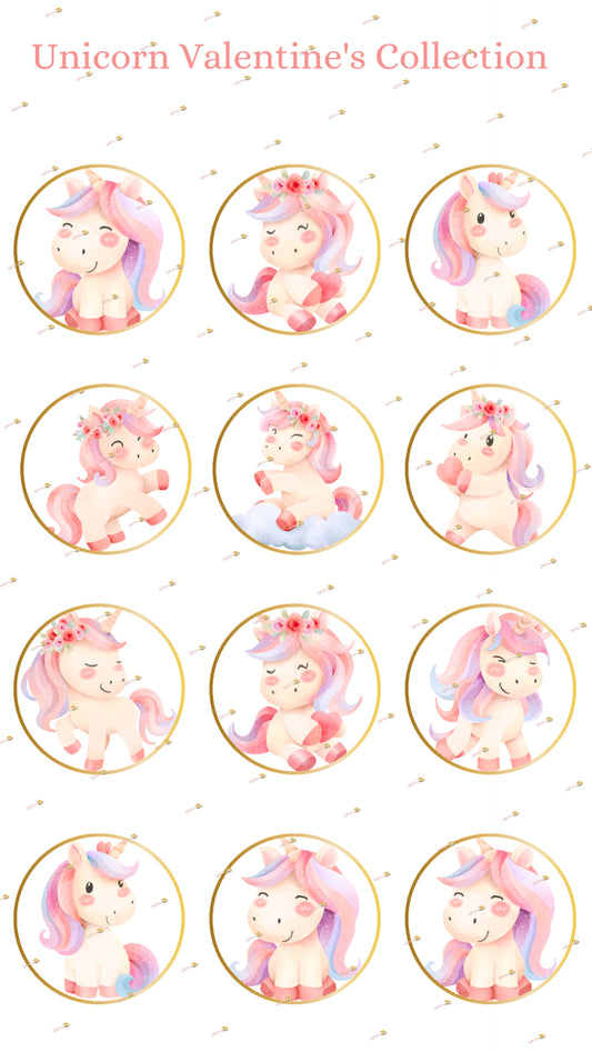 Unicorn Valentine Collection