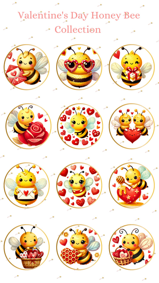 Valentine's Day Honey Bee Collection