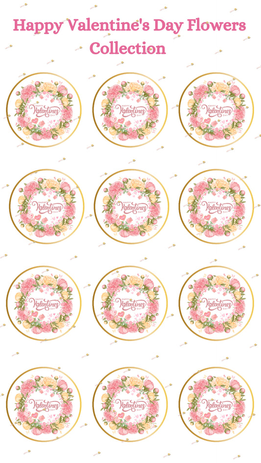 Happy Valentine's Day Flower Collection