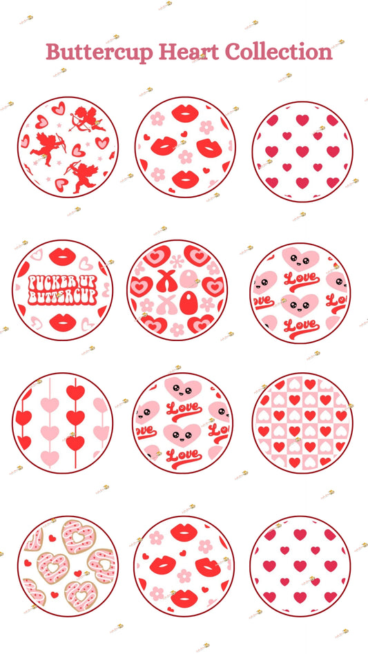 Buttercup Heart Collection