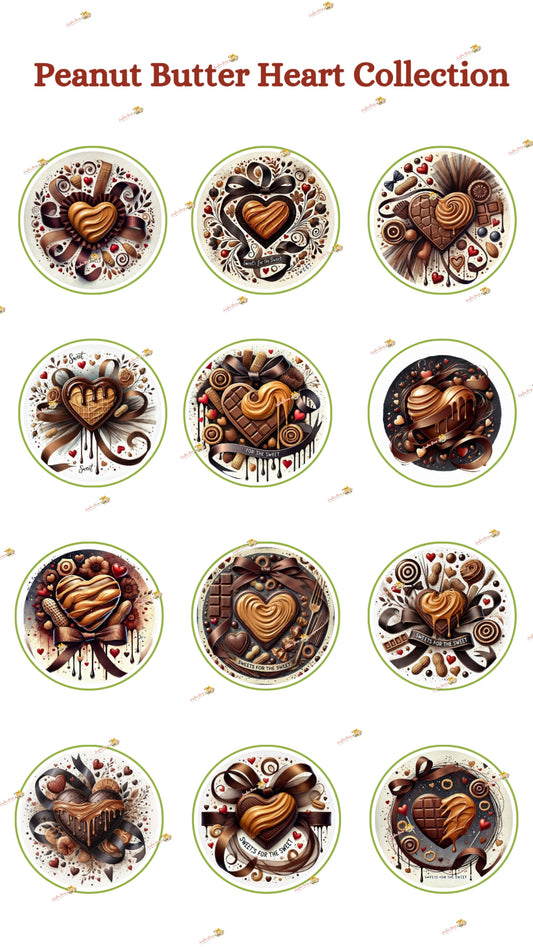 Peanut Butter Heart Collection