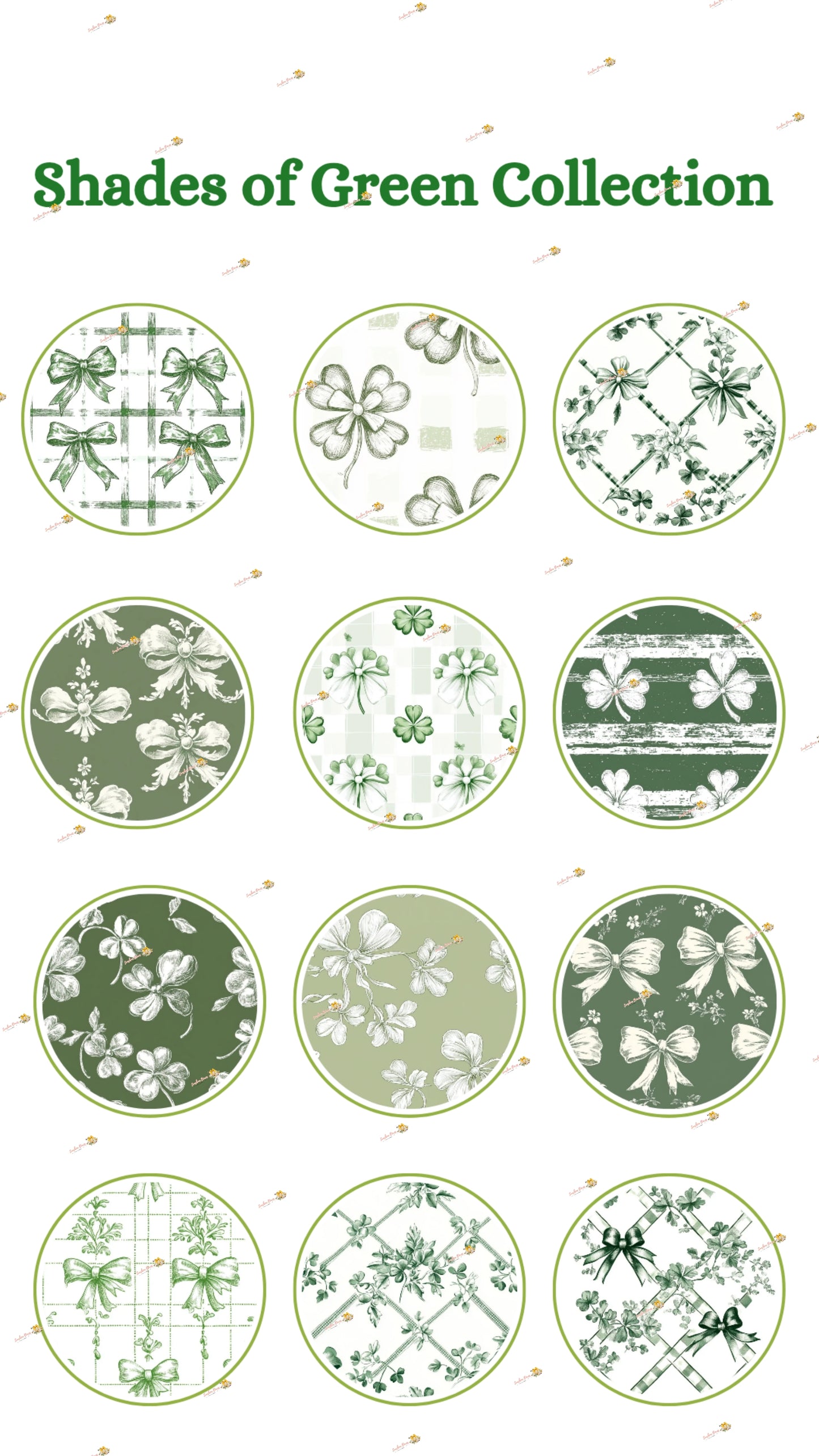 Shades of Green Collection