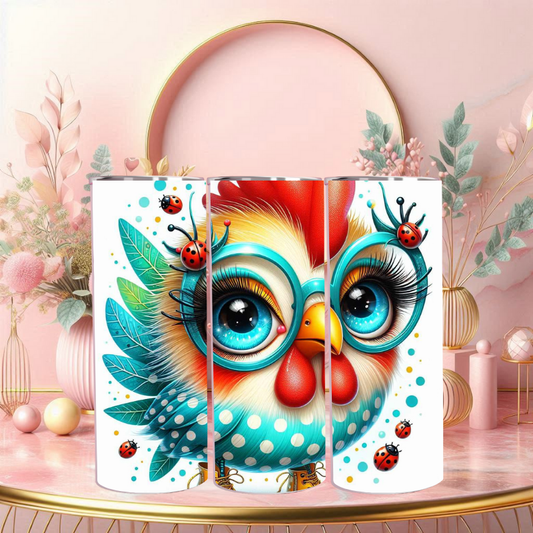 Ladybug Chicken Tumbler