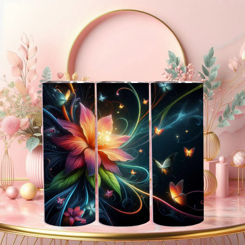 Celestial Blossom Tumbler
