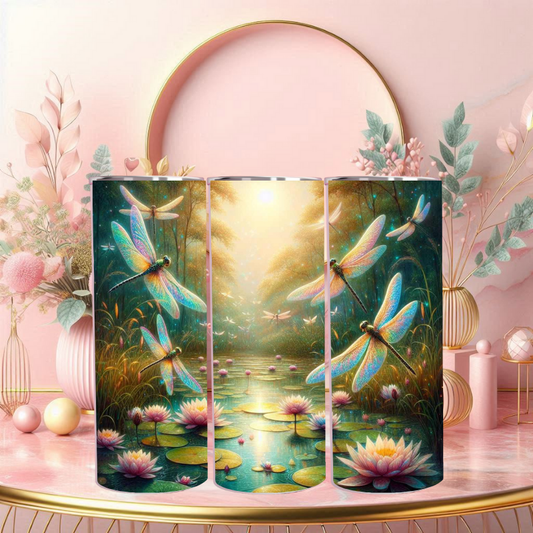 Serenity in Bloom Tumbler