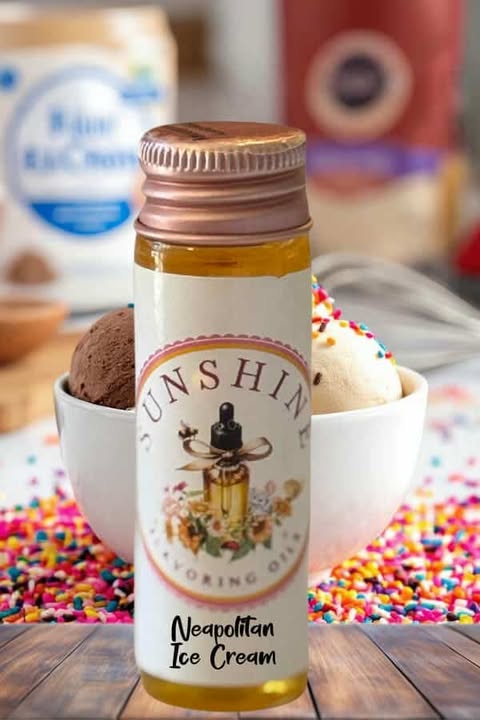 Trio Neapolitan Ice Cream Flavor Oil