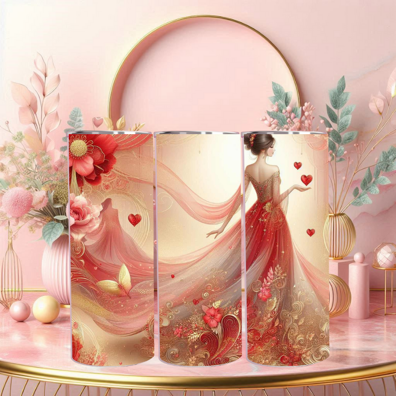 Elegant Romance Tumbler