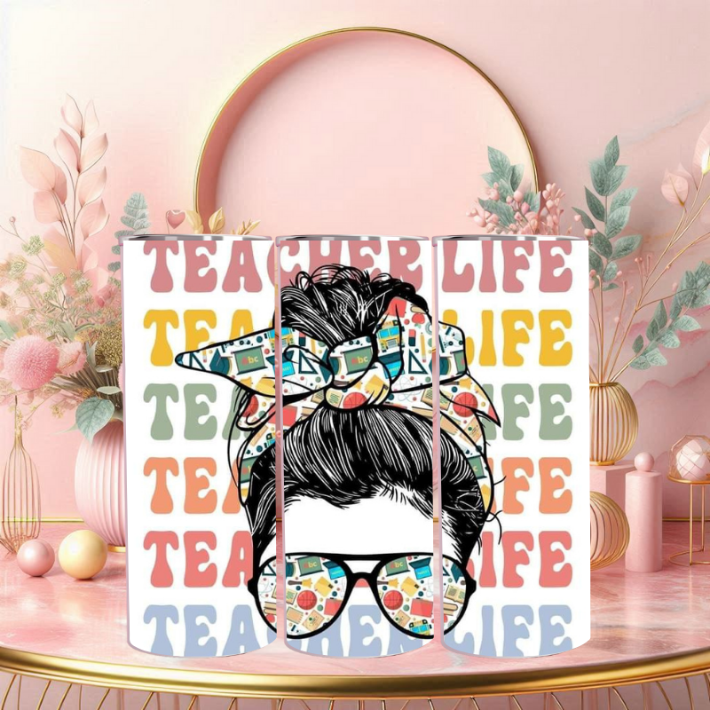 Teacher Life Tumbler