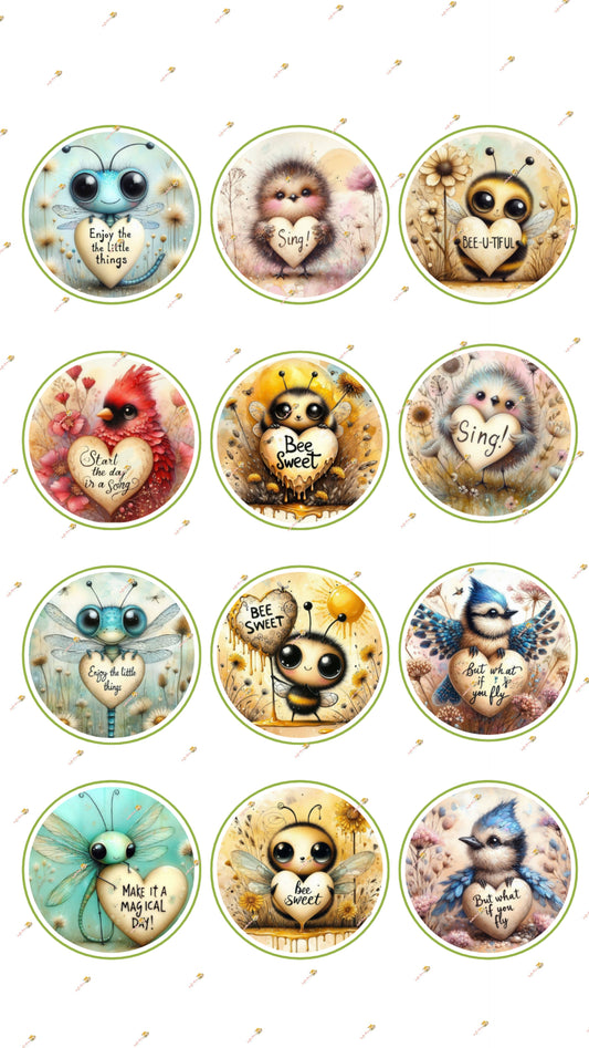 
Be Sweet Collection Edible Images: Charming Designs for Treats
