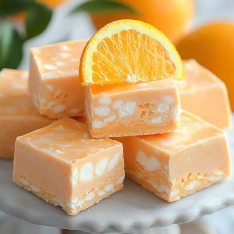 Creamy Orange Dreamsicle Fudge: A No-Bake Summer Treat