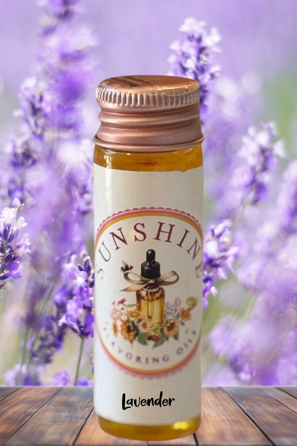 Lavender Flavor Oil for Baking | Delicate, Floral, and Aromatic Essence for Elegant Desserts