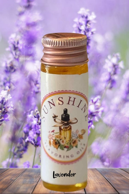 Lavender Flavor Oil for Baking | Delicate, Floral, and Aromatic Essence for Elegant Desserts