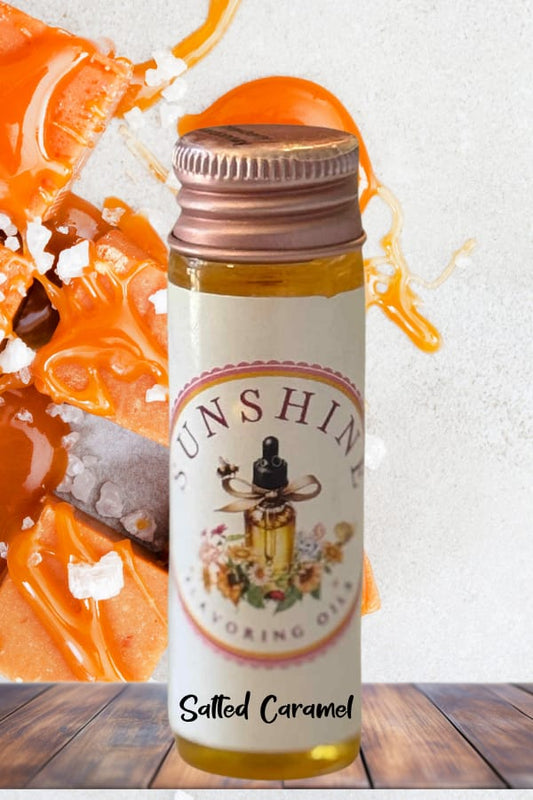 Salted Caramel Flavor Oil for Baking | Rich, Sweet, and Buttery Dessert Essence for Confectionery